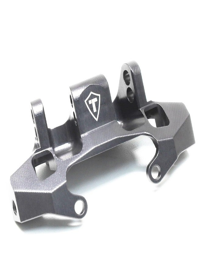 TREAL Aluminum 7075 Rear Upper Link Riser Mount for Axial Capra Currie F9 1/10 RC Crawler(Gray) - Image 1